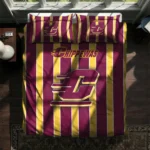 Central Michigan Chippewas Stripe Style Bedding Set Best Selling