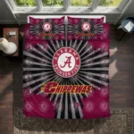 Central Michigan Chippewas Sunburst Splatter Bedding Set Best Selling