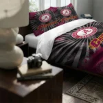 Central Michigan Chippewas Sunburst Splatter Bedding Set Best Selling