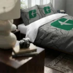 Charlotte 49ers Cracked Texture Bedding Set Best Selling