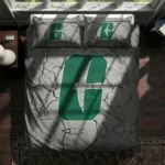 Charlotte 49ers Cracked Texture Bedding Set Best Selling