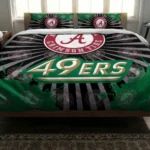 Charlotte 49ers Sunburst Splatter Bedding Set Best Selling