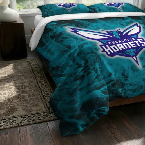 Charlotte Hornets Red Mist Bedding Set Fashion Forward