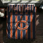 Chicago Bears Stripe Style Bedding Set Best Selling