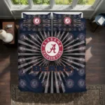 Chicago Bears Sunburst Splatter Bedding Set Best Selling