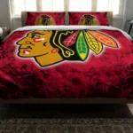 Chicago Blackhawks Red Mist Bedding Set Best Selling