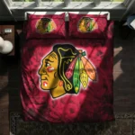 Chicago Blackhawks Red Mist Bedding Set Best Selling