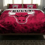 Chicago Bulls Red Mist Bedding Set Best Selling