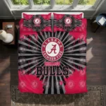 Chicago Bulls Sunburst Splatter Bedding Set Best Selling