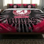 Chicago Bulls Sunburst Splatter Bedding Set Best Selling