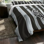 Chicago White Sox Stripe Style Bedding Set Best Selling