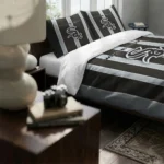 Chicago White Sox Stripe Style Bedding Set Best Selling