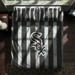 Chicago White Sox Stripe Style Bedding Set Best Selling