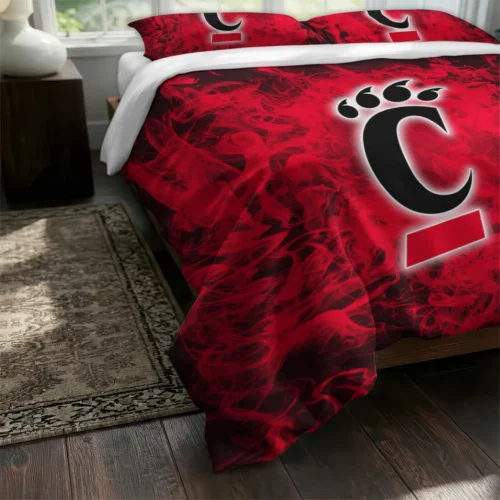 Cincinnati Bearcats Red Mist Bedding Set Fashion Forward