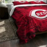 Cincinnati Reds Red Mist Bedding Set Best Selling