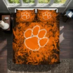Clemson Tigers Red Mist Bedding Set Best Selling