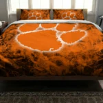 Clemson Tigers Red Mist Bedding Set Best Selling