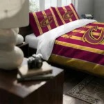 Cleveland Cavaliers Stripe Style Bedding Set Best Selling