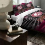 Cleveland Cavaliers Sunburst Splatter Bedding Set Best Selling