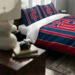 Cleveland Guardians Stripe Style Bedding Set Best Selling
