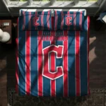 Cleveland Guardians Stripe Style Bedding Set Best Selling