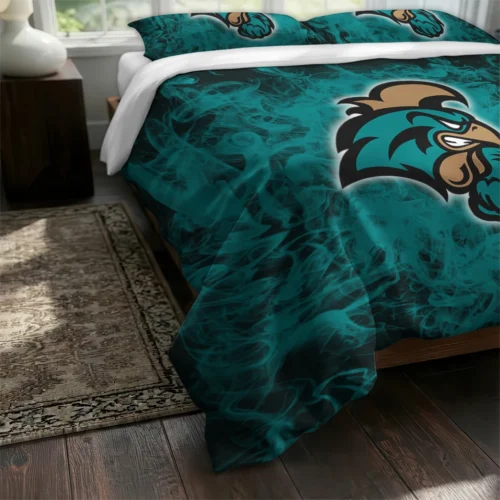 Coastal Carolina Chanticleers Red Mist Bedding Set Fashion Forward