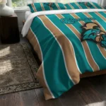 Coastal Carolina Chanticleers Stripe Style Bedding Set Best Selling