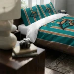 Coastal Carolina Chanticleers Stripe Style Bedding Set Best Selling