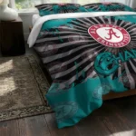Coastal Carolina Chanticleers Sunburst Splatter Bedding Set Best Selling