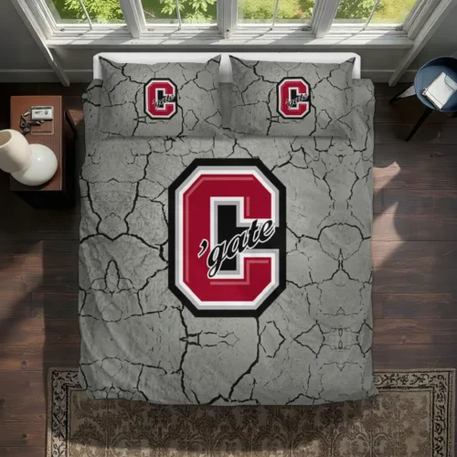Colgate Raiders Cracked Texture Bedding Set Best Selling