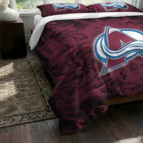 Colorado Avalanche Red Mist Bedding Set Fashion Forward