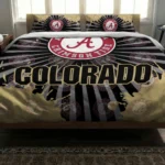 Colorado Buffaloes Sunburst Splatter Bedding Set Best Selling