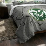 Colorado State Rams Cracked Texture Bedding Set Best Selling
