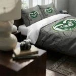 Colorado State Rams Cracked Texture Bedding Set Best Selling