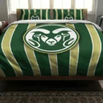 Colorado State Rams Stripe Style Bedding Set Best Selling