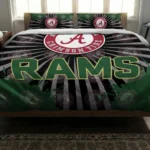 Colorado State Rams Sunburst Splatter Bedding Set Best Selling