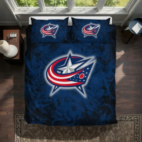 Columbus Blue Jackets Red Mist Bedding Set Best Selling