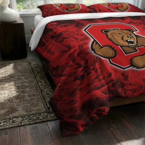Cornell Big Red Mist Bedding Set Fashion Forward