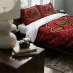 Cornell Big Red Mist Bedding Set Best Selling