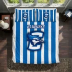 Creighton Bluejays Stripe Style Bedding Set Best Selling