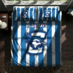 Creighton Bluejays Stripe Style Bedding Set Best Selling