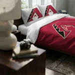 Custom Arizona Diamondbacks Mlb Logo Bedding Set Best Selling