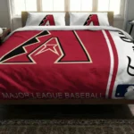 Custom Arizona Diamondbacks Mlb Logo Bedding Set Best Selling