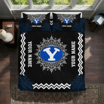 Custom Byu Cougars Mandala Lacework Bedding Set Best Selling