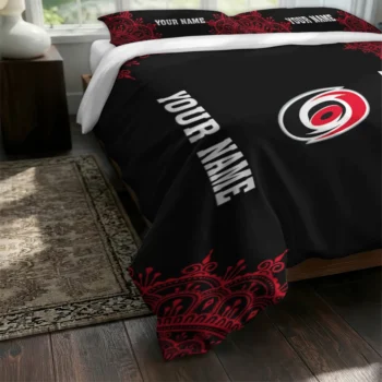 Custom Carolina Hurricanes Mandala Lacework Bedding Set Fashion Forward