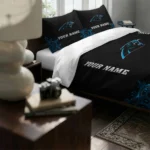 Custom Carolina Panthers Mandala Lacework Bedding Set Best Selling