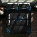 Custom Carolina Panthers Mandala Lacework Bedding Set Best Selling
