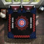 Custom Chicago Cubs Mandala Lacework Bedding Set Best Selling