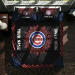 Custom Chicago Cubs Mandala Lacework Bedding Set Best Selling