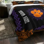 Custom Clemson Tigers Mandala Lacework Bedding Set Best Selling